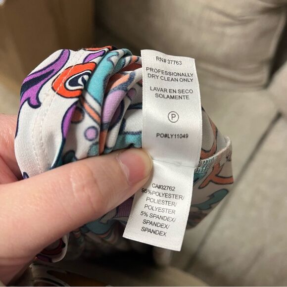 Laundry By Design Women’s Long Sleeve Mini Dress Multicolor size 12 - Picture 3 of 8